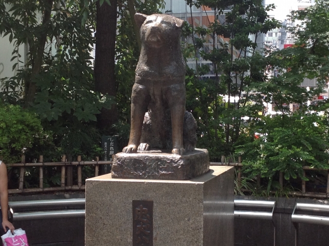 渋谷　忠犬ハチ公像