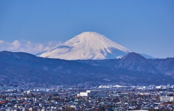 神奈川県　小田原　富士山